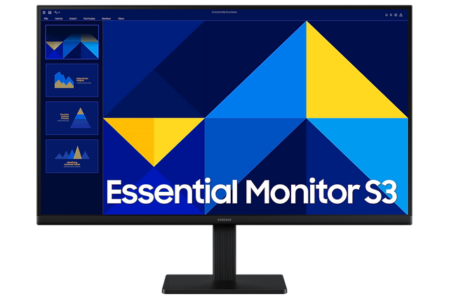 Samsung 27 inch Essential Monitor S3 S30GD front