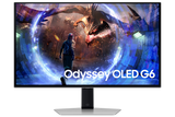 Samsung 27 inch Odyssey OLED G6 G60SD silver front