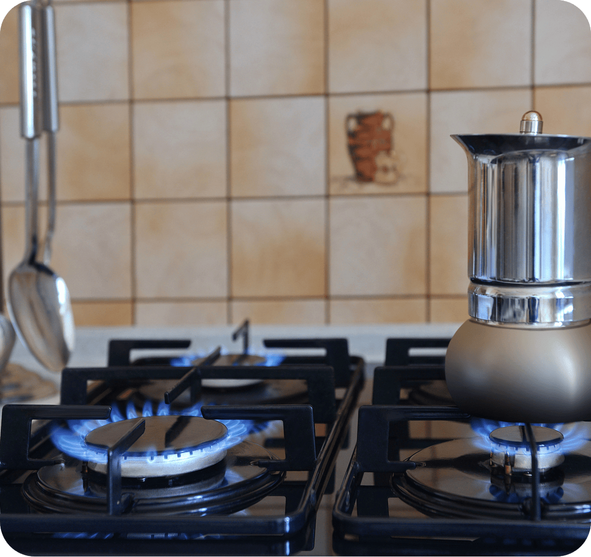 Bolesi BLS-ML-8301G Built-in Gas Hob 3 Burner Stainless Steel Kenya | Golden Diamond Series, 78cm Panel, 630x405mm Cut-out, 1 Year Warranty