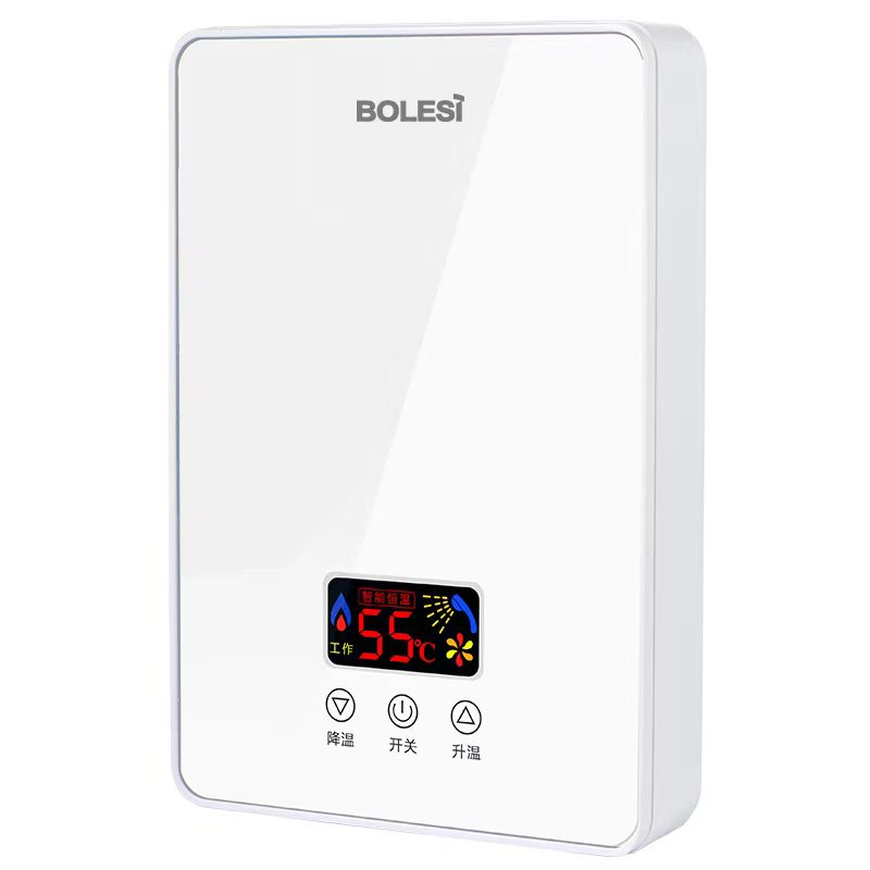 Bolesi BLS-X1-60 Instant Water Heater 6000W Kenya | Tankless Shower Heater, Touch Panel, IPX4, Wide Voltage 130-265V