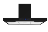 Bolesi T-555 Range Hood 90cm T-Shape Kenya | Golden Diamond Series, Touch and Gesture Control, 3 Speeds, LED Lights, Washable Filters