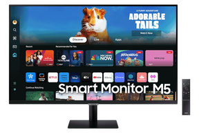 Samsung 27 inch Smart Monitor M5 M50D black front