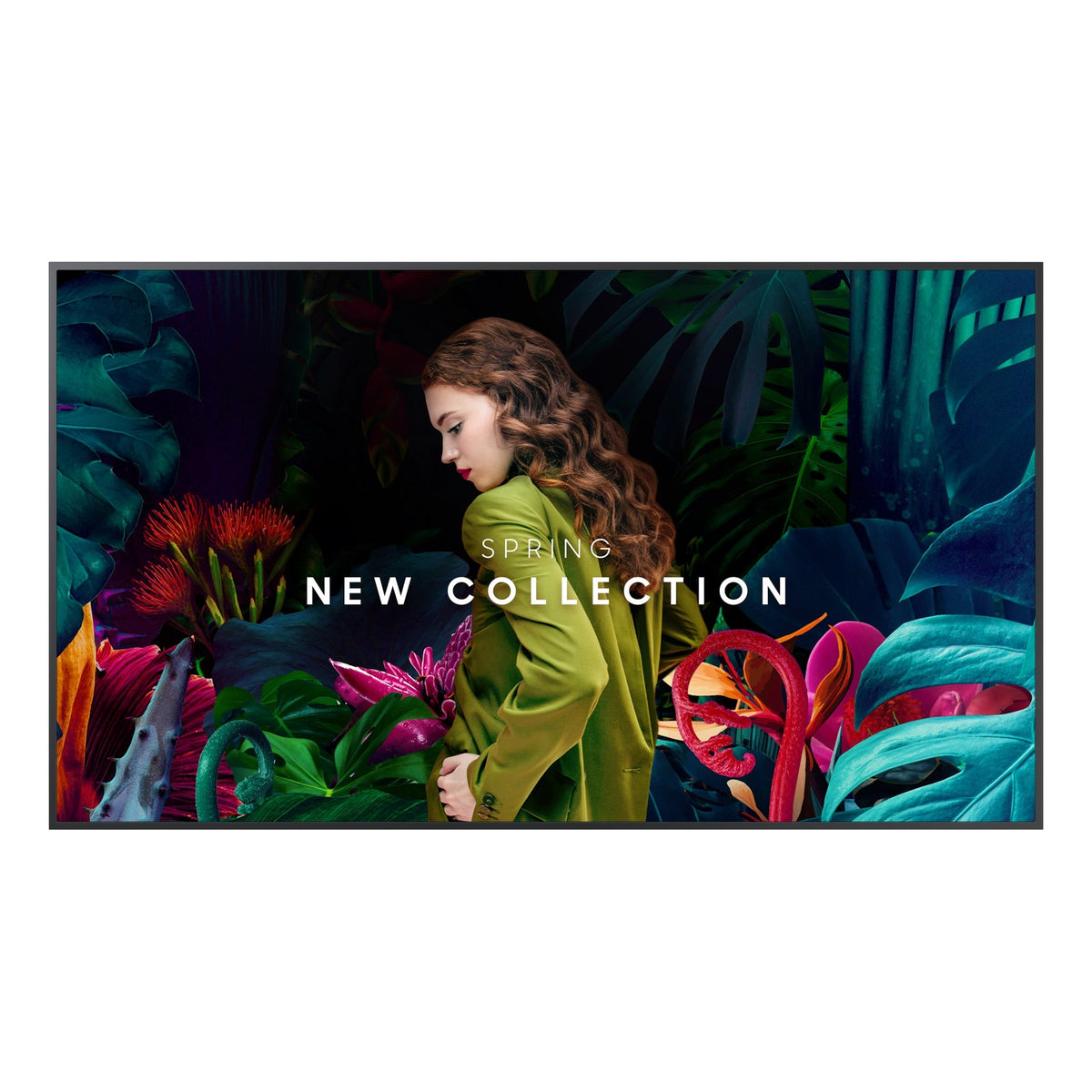 Samsung QBC Series Crystal UHD Digital Signage Display | 4K, 350 Nit, 16/7 Operation, Tizen 7, Wi-Fi, 43 to 55 Inch