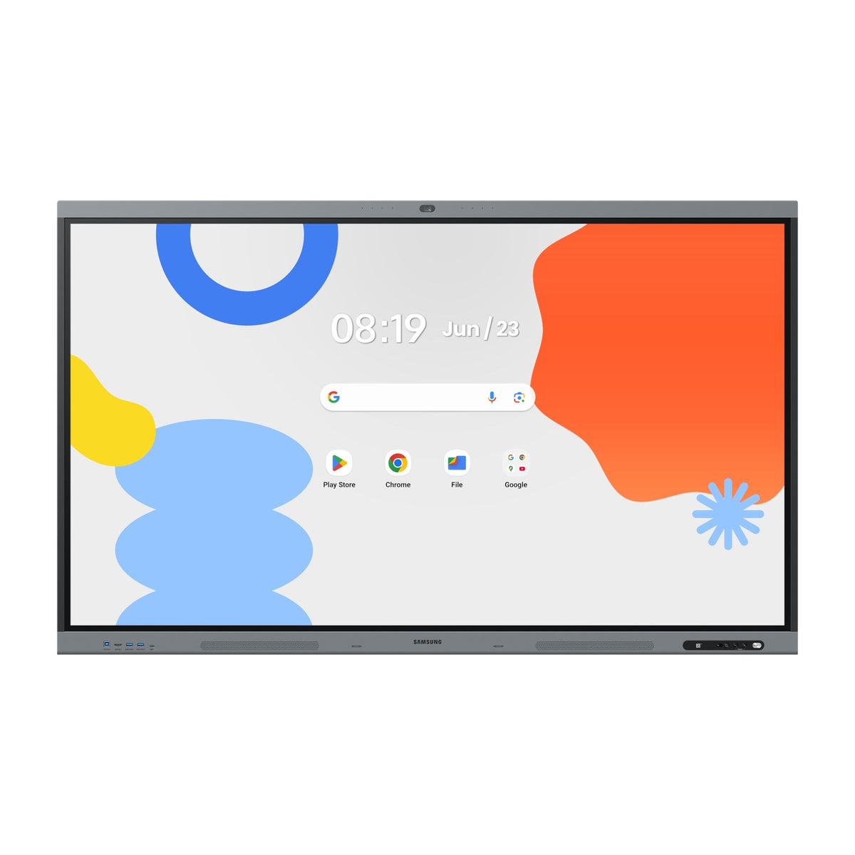 Samsung Interactive Display WAFX-P (WA65FX-P, WA75FX-P, WA86FX-P) | 4K Touch Smart Board, Android 15, 48MP Camera, Google EDLA