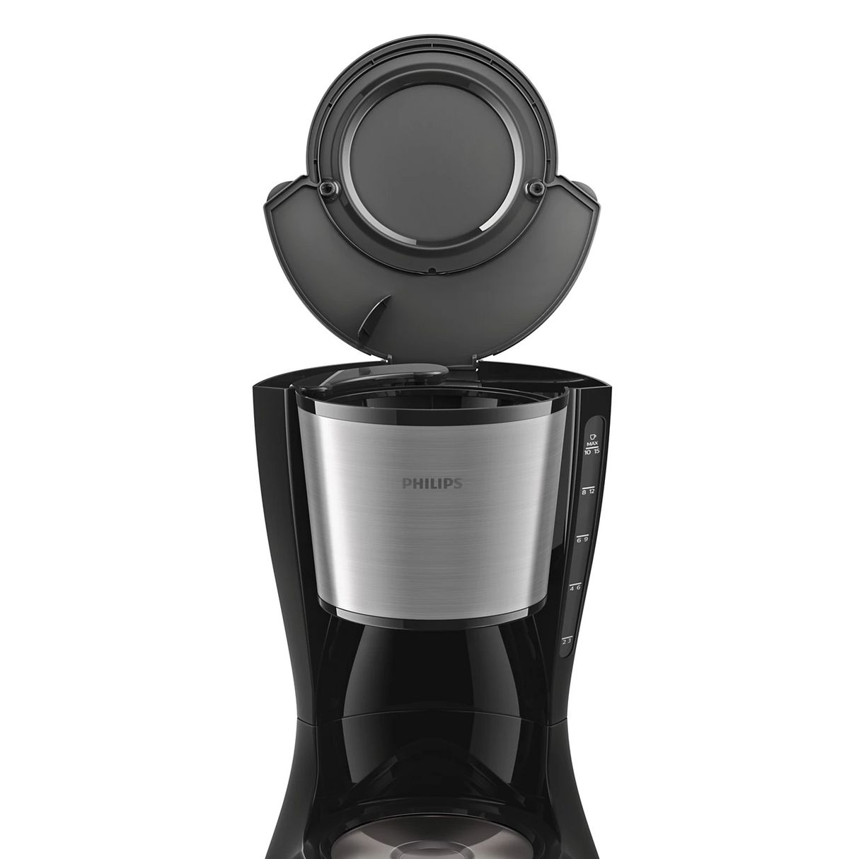 Philips Drip Coffee Maker 1000W - 1.2L Capacity, Aroma Twister, Drip Stop, Water Level Indicator & Auto Shut-Off