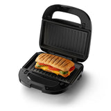 Philips 5000 Series Sandwich Panini & Waffle Maker 750W - Removable Non-Stick Plates, Even Heating, Easy Lock System