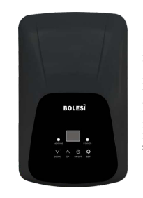 Bolesi SL-X6-70ST Instant Water Heater 7500W Kenya | Built-in Booster Pump, Tankless, Touch Panel, IPX4, Wide Voltage 130-265V