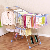 Portable Steel Clothes Hanger Clothes Drying Rack