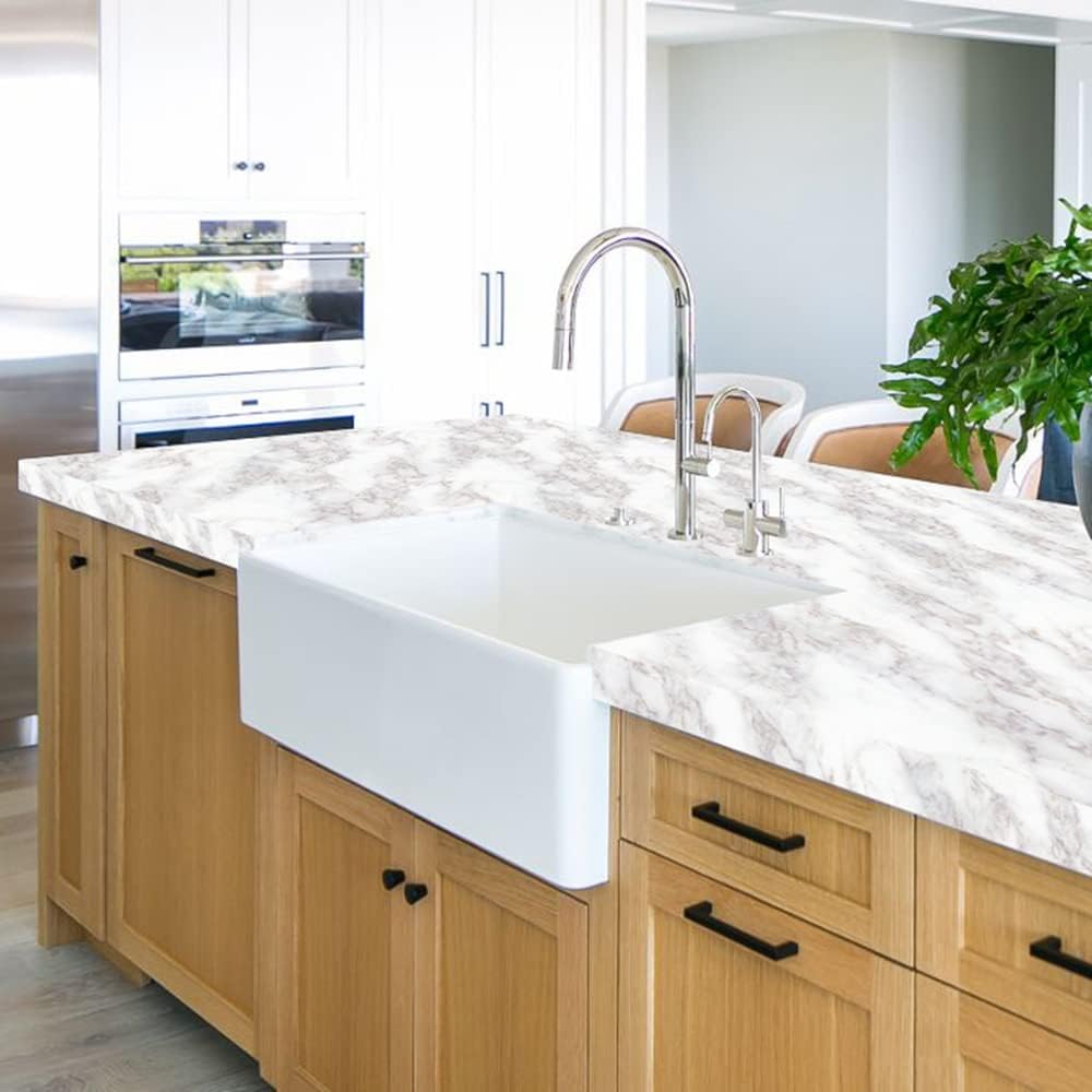 Marble 60cm by 500 cm Self Adhesive Contact paper Countertop,Kitchen,Shelf Liner