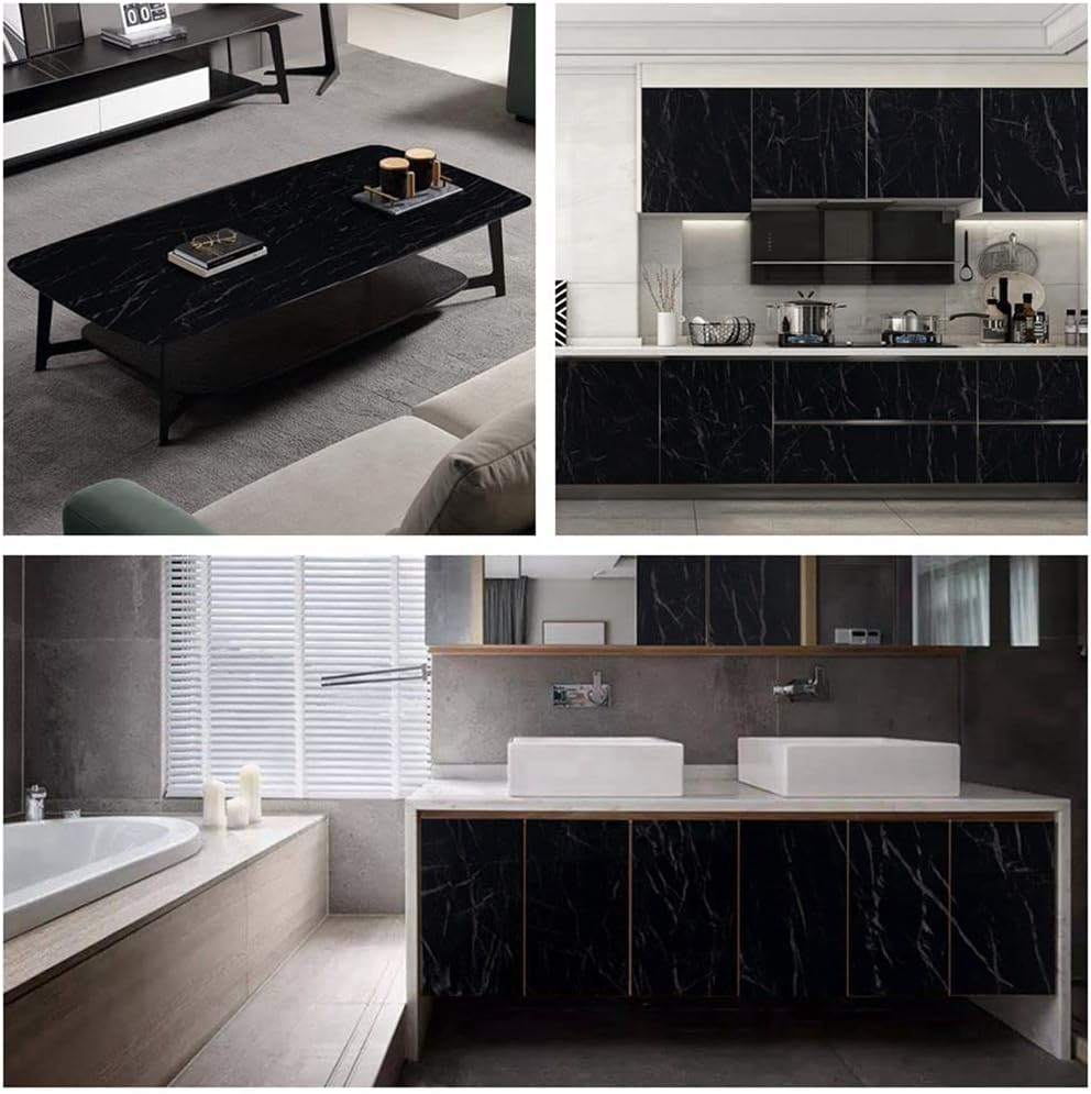 Marble 60cm by 500 cm Self Adhesive Contact paper Countertop,Kitchen,Shelf Liner
