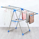 Portable Steel Clothes Hanger Clothes Drying Rack