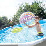 Intex 10 Feet Round Prism Metal Frame Above Ground Outdoor Backyard Swimming Family Pool for Kids and Adults ages 6 and Up