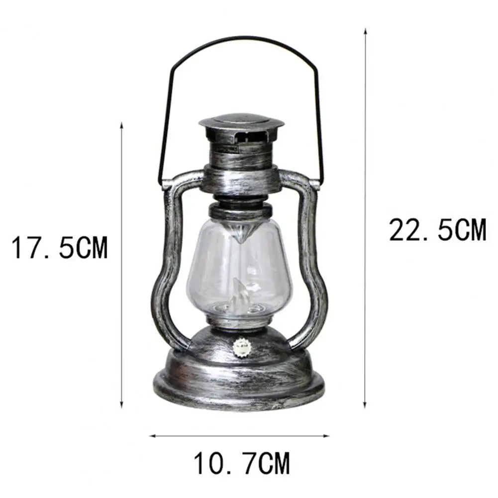 Retro Lamp Vintage Rechargeable Solar LED Lantern Lawn Night Light for Home Garden Camping Decoration Christmas Light