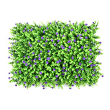 Artificial Plants Grass Wall Backyard Flowers Lawn Decoration Wedding Eucalyptus Hedge Panels Fence Greenery Plants Roll 60x40cm